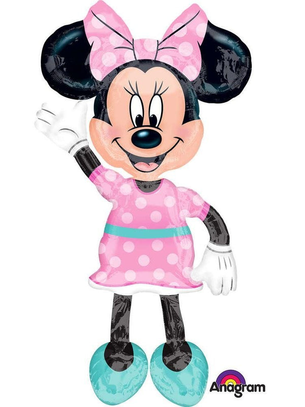 Minnie Mouse Maus Ballon Airwalker Helium Figur Disney 132cm