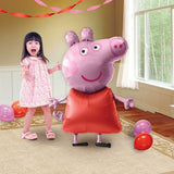 Folienballon Air Walker - Peppa Pig, 91x121 cm mit oder ohne Helium