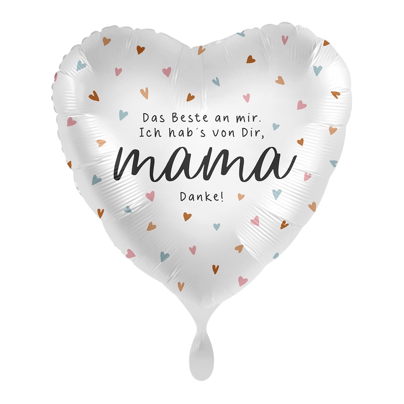 Zum Muttertag Geschenkballon mit Bärchen für Mama