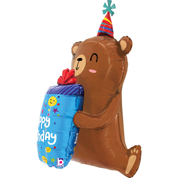 Luftballon Folie Teddy Bär Ballon mit oder ohne Helium zum Geburtstag