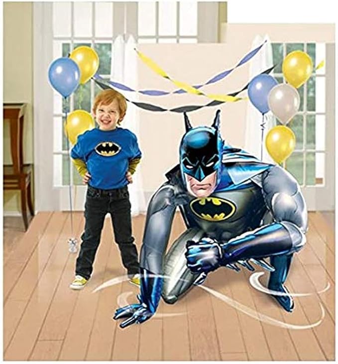 Folienballon Air Walker - Batman, circa 91 x 111 cm ohne Helium