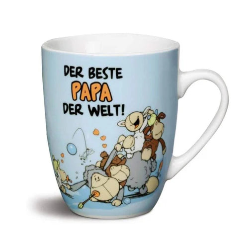 Porzellantasse Papa ist der Beste Nici