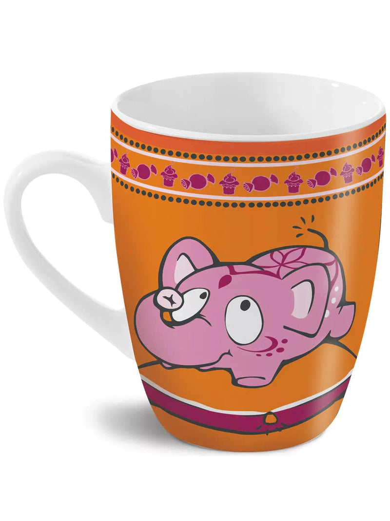 Porzellan Tasse Elefant "Diät mach ich morgen" von Nici