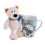 NICI Winter Eisbär Geschenkset in Tasse 15cm