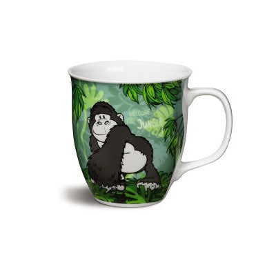 Porzellan Tasse Gorilla wild friends von Nici