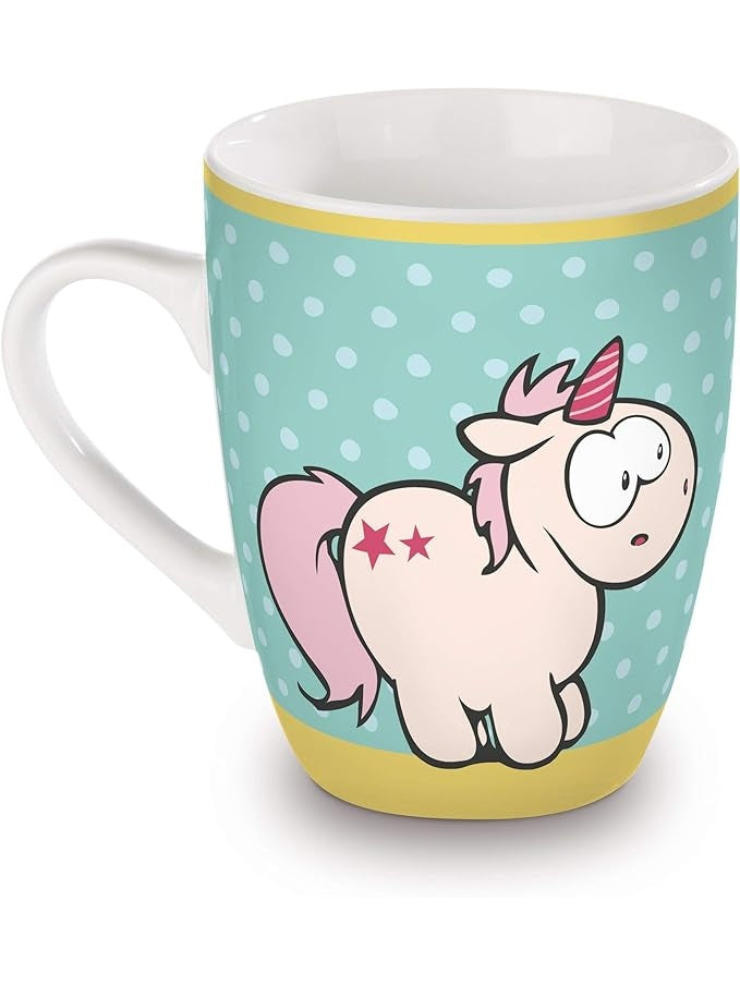 Porzellan Tasse Einhorn "Hello" von Nici