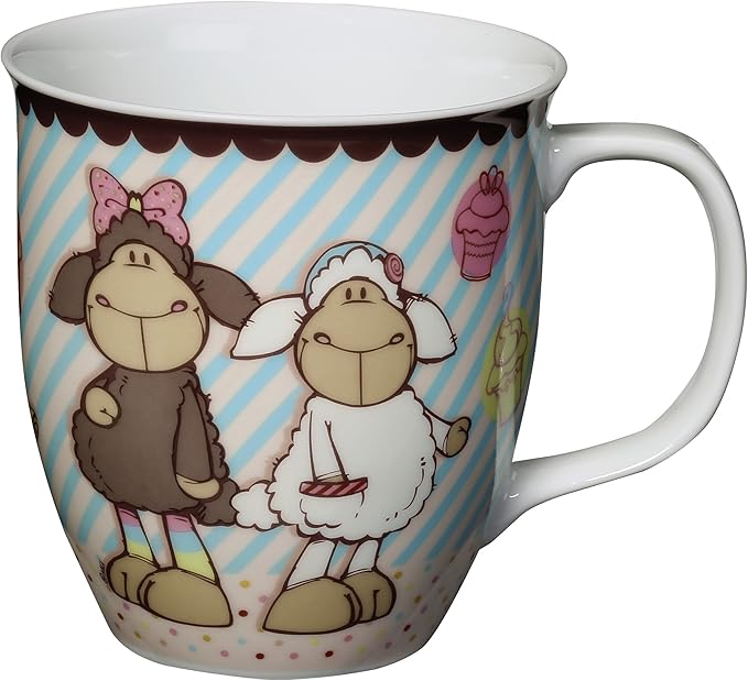 Porzellan Tasse Schaf Jolly Candy und Coco von Nici