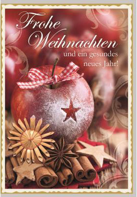 Ballon Geschenk Weihnachten mit Rentier oder Elch und Grußkarte