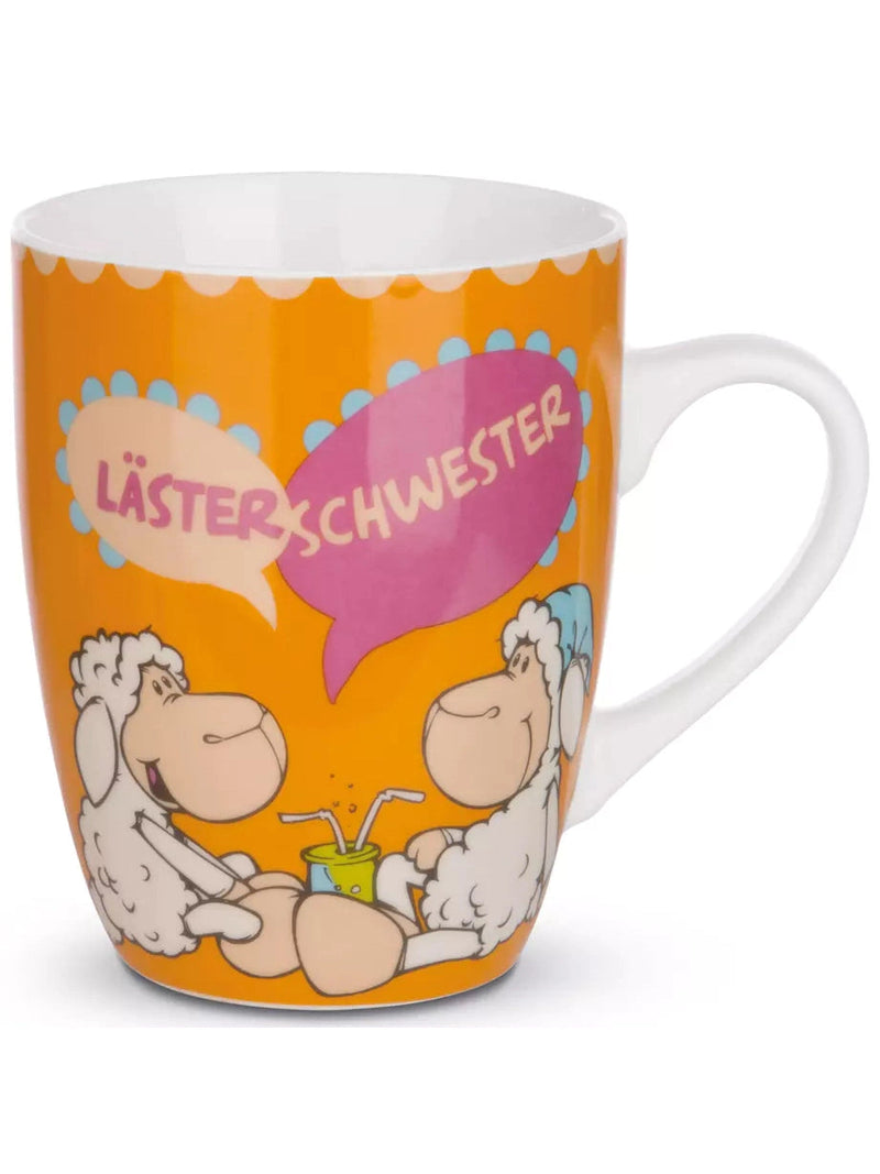 Porzellan Tasse "Lästerschwester" von Nici