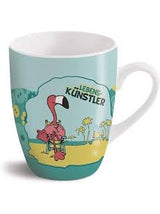 Porzellan Tasse Flamingo "Lebenskünstler" von Nici