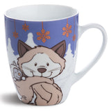 NICI Winter Schneekatzen Geschenkset Mädchen in Tasse 15cm