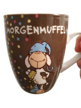 Porzellan Tasse "Morgenmuffel" von Nici