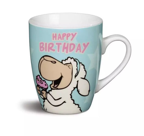 Porzellan Tasse "Happy Birthday" von Nici