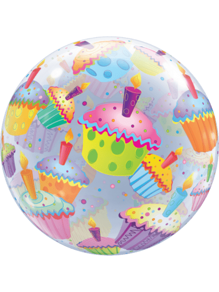 Bubble Luftballon Helium Geburtstag Happy Birthday div Modelle. Motive. Farben. inkl. Deko u Gewicht