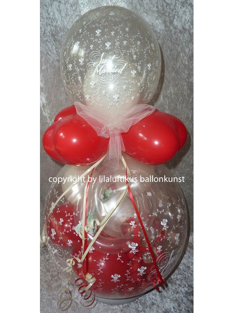 Verpackungsballon Hochzeit verschiedene Farben