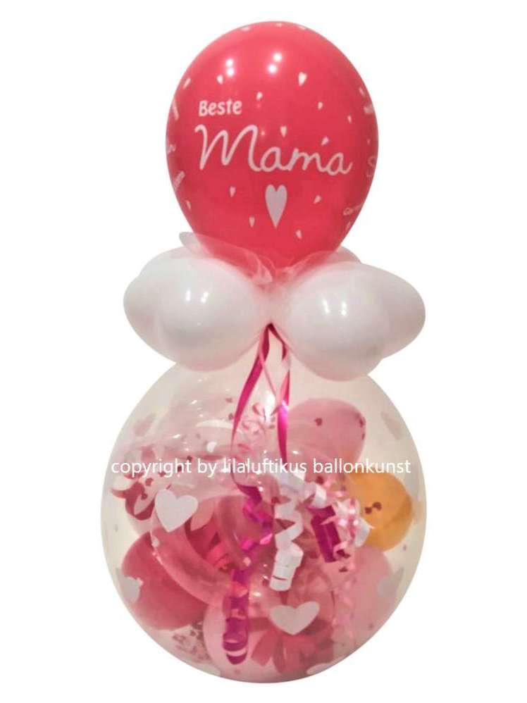 Geschenkballon zum Muttertag alles Liebe