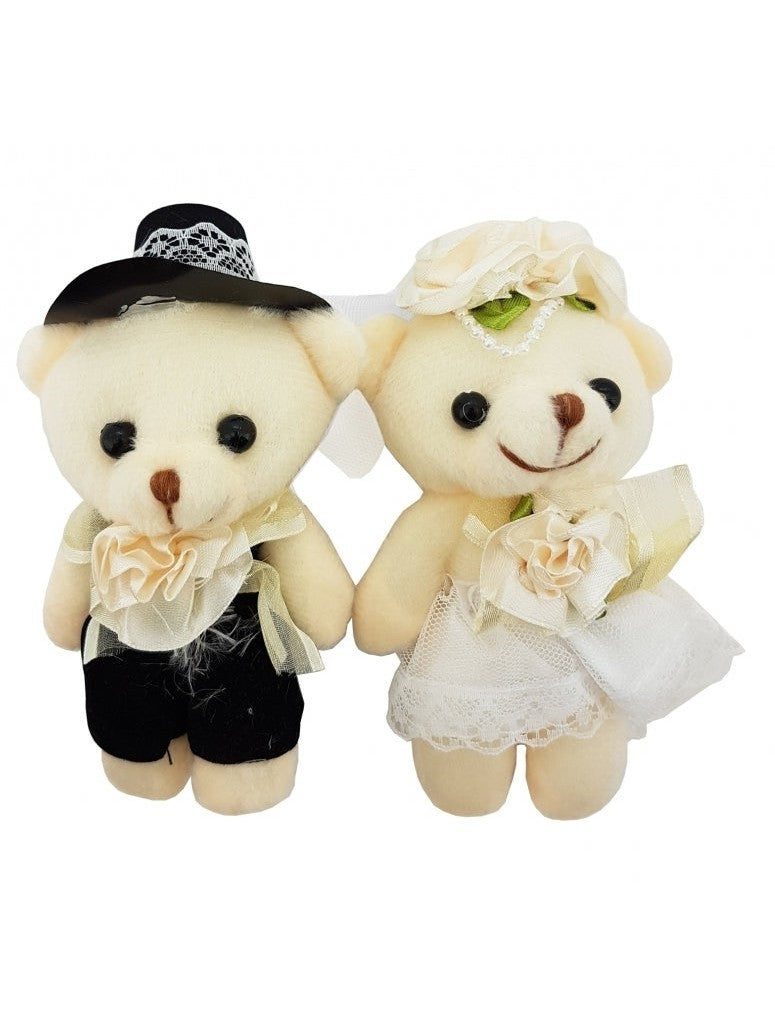 Brautpaar Braut und Bräutigam Teddy Hochzeitspaar diverse Größen