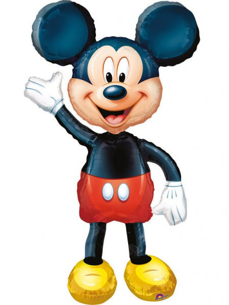Mickey Mouse Maus Ballon Airwalker Helium Figur Disney 132cm