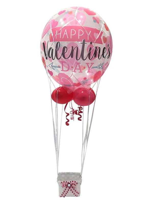 Fesselballon love You Happy Valentinsday Ballongeschenk Valentinstag