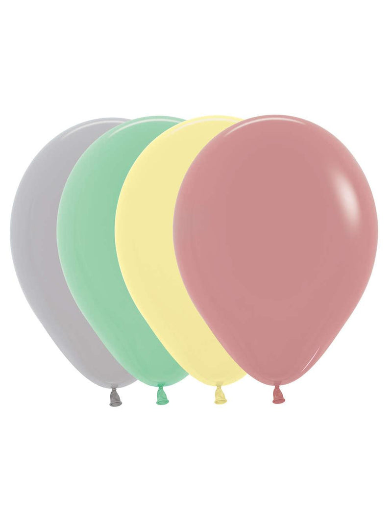 Luftballone rund Latex. Vintage. Durchmesser ca 28cm. 50 Stück